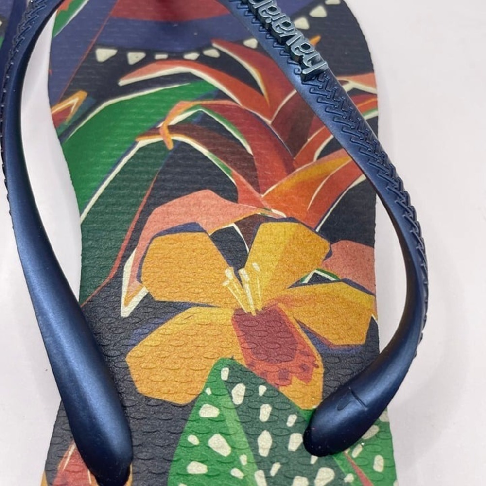 SLPR0048 |W's 7/8 | Havaianas Tropical Aviary Luxe flip flops / sandals - Picture 6 of 7